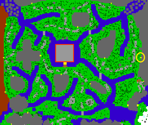 Dragon Tower – mapa Dragon Island, punkt wejścia